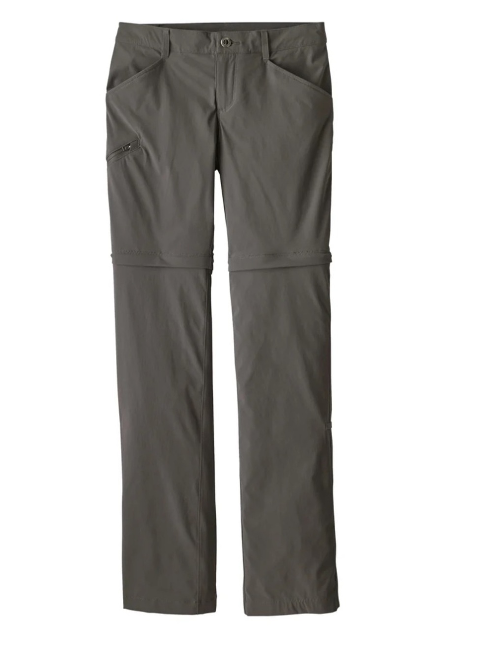 Patagonia Quandary Convertible Hiking Pants - Charcoal Gray